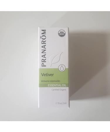 Pranarom Vetiver Essential Oil 5ml - Pure Aromatherapy for Relaxation - Buy Online on GoSupps.com