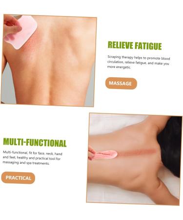 FOMIYES 12 STK Gua Sha Tools - Premium Face & Body Massage Devices for Skin Care - Portable Pink Beeswax Scraping Tools - Buy Online on GoSupps.com