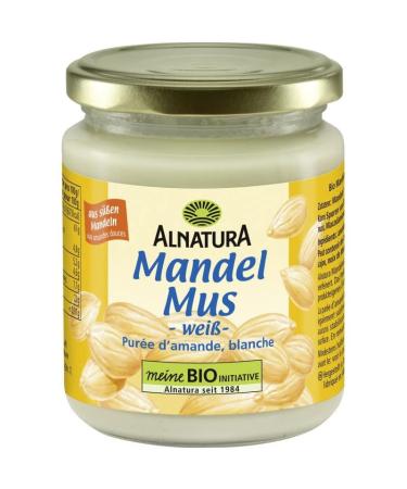 AlNATURA - White Almond Puree 250 g - Pack of 3