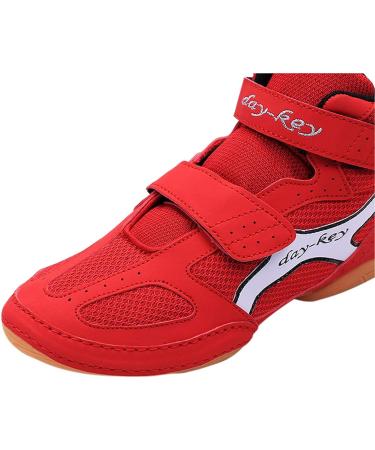 Day-Key Lightweight Wrestling Shoes for Kids, Boys, Girls - Red | Youth & Teenagers - Buy Online on GoSupps.com