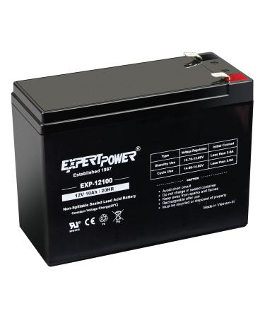 12v 10Ah SLA Rechargeable Battery - F2 Terminals 12 V 10AH