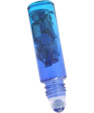 Roller Bottle Essential Oil Bottle 10ml Capacity for Hotel for Home for Travel (10ML light blue essential oil bottle + jade ball) - Buy Online on GoSupps.com
