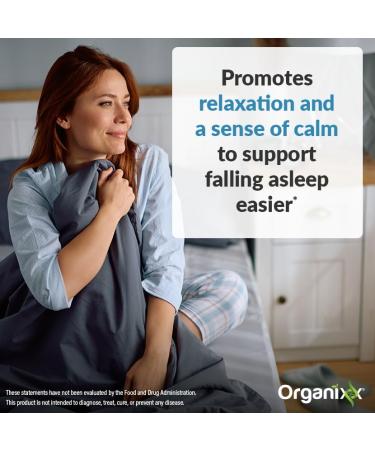 Organixx Clean Sleep 3D Melatonin Free Sleep Supplement with L Theanine GABA and Peptides to Promote Relaxation and Sleep Support Vegan Formula Dairy Soy & Gluten Free Non GMO 30 Capsules - Buy Online on GoSupps.com