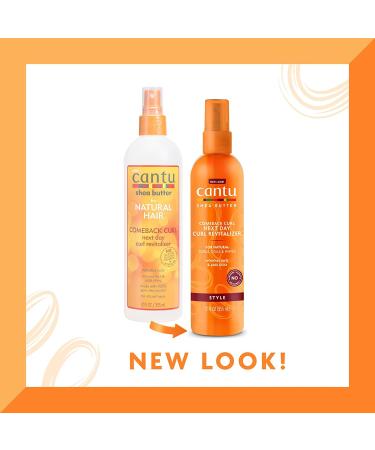 Cantu Natural Hair Comeback Curl Revitalizer 12 Ounce Pump (354ml) (6 Pack) - Buy Online on GoSupps.com