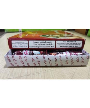 Golecha 12 Pack Natural Henna Hair Dye Cones - 100% Ready-to-Use Color - Buy Online on GoSupps.com