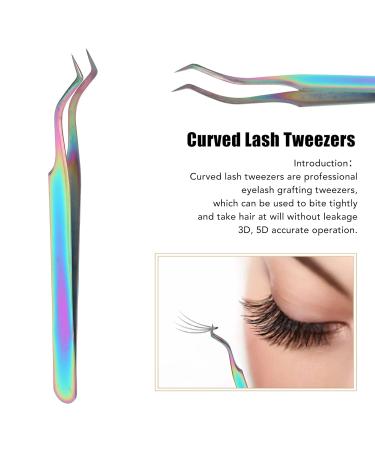 Premium Lightweight Stainless Steel Eyelash Tweezers | Precise Clamping for Home Use - International Shipping - Buy Online on GoSupps.com