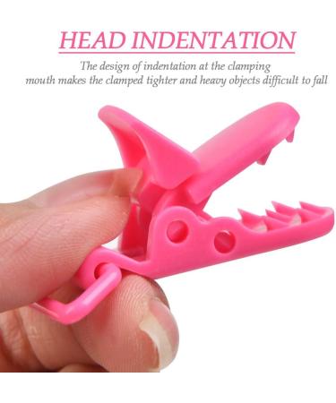 50 Pack Baby Pacifier Clips - Versatile 2.5x4 cm Plastic Tweezers in 10 Colors - Ideal for Baby Bibs & Pacifier Attachment - Buy Online on GoSupps.com