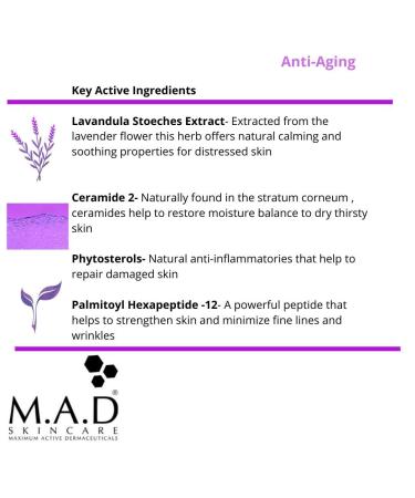 M.A.D Skincare Anti-Aging Saturday Night Transformation Primer W/Ceramide Complex - Buy Online on GoSupps.com