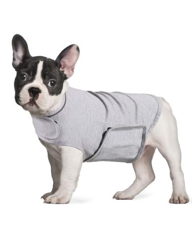 Yukool Anxiety Coat for Dogs Light wrap vest dog's anxiety jacket used for immediate therapy for excessive excitement in flash light and fireworks (S gray) S gray - Buy Online on GoSupps.com