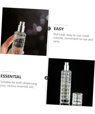 JITEM 30ml/1.0oz Clear Empty Perfume Atomizer Refillable Glass Spray Bottle Travel Cologne Bottle Dispenser Fine Mist Perfume Bottle 30 ml Gold - Buy Online on GoSupps.com