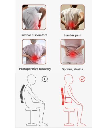 Breathable Back Brace for Men & Women | Lumbar Support Belt for Lower Back Pain Relief | Sciatica & Herniated Disc Support | International Shipping Available - Buy Online on GoSupps.com
