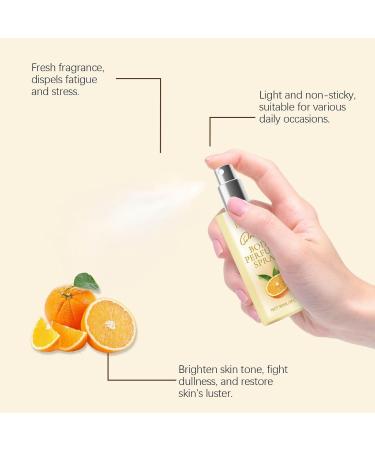 VEFSU Scent Orange Perfume Natural Orange Fragrance Mist For Body Hair Sweet Orange Perfume Oils For Women 90ml (Yellow One Size) 1 Fl Oz (Pack of 1) Yellow - Buy Online on GoSupps.com
