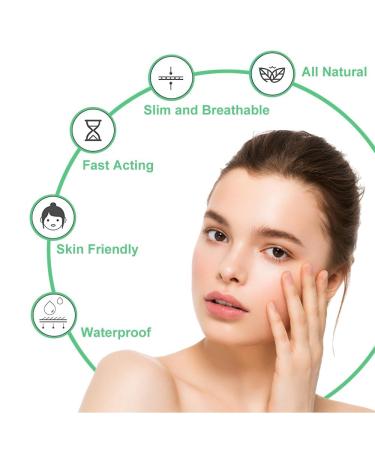 Zebran 300 Pcs Hydrocolloid Pimple Patches - Invisible 2-in-1 Acne Treatment Waterproof Day & Night Solution - Buy Online on GoSupps.com