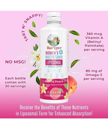 MaryRuth Organics Women's 40+ Multivitamin - Sugar-Free Liquid Formula - Buy Online on GoSupps.com