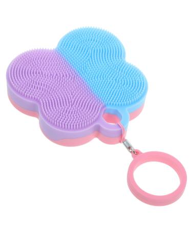 Healvian Facial Cleansing Brush Exfoliator Facial Brush Skin Cleansing Facial Cleansing Brush for Blackhead Facial Scrubber Silicone Facial Cleansing Brush Face Massage Brush As Shown 1
