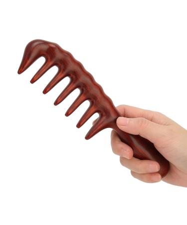 Verdant Touch Sandalwood Massage Combs - Wide Tooth Wooden Hair Comb for Scalp Massage | International Shipping Available - Buy Online on GoSupps.com