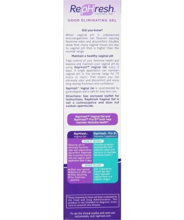 Buy RepHresh Vaginal Gel - 0.07 oz 16 Prefilled Applicators | Fast International Shipping - Best Feminine Care Solution - Buy Online on GoSupps.com