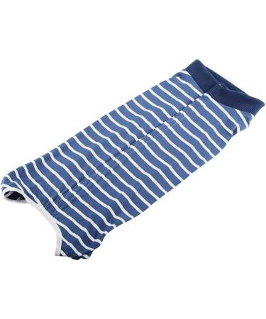 TOPAUP Dog Recovery Suit - Size L Blue | Post Surgery Bodysuit for Neutering & Wound Protection - Buy Online on GoSupps.com