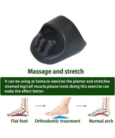 Arch Exerciser Slipper | Plantar Fasciitis Relief & Flat Feet Support | Bunion Corrector & Toe Separators | Strengthen Calves | Foot Pain & Sore Relief - Buy Online on GoSupps.com