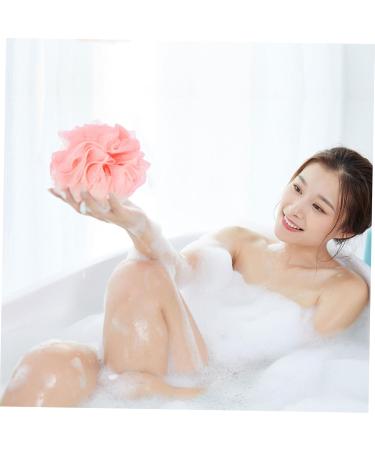 FOMIYES Exfoliating Bath Sponge Set - Shower Towel Back Scrubber & Bath Ball for Ultimate Clean & Relaxation - Buy Online on GoSupps.com
