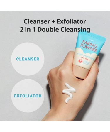 Etude House Baking Powder B.B Deep Cleansing Foam 1 fl.oz.(30ml) | Small Travel size Perfect Cleansing Wash | Removes Pore Waste and Dead Skin Cells - Buy Online on GoSupps.com