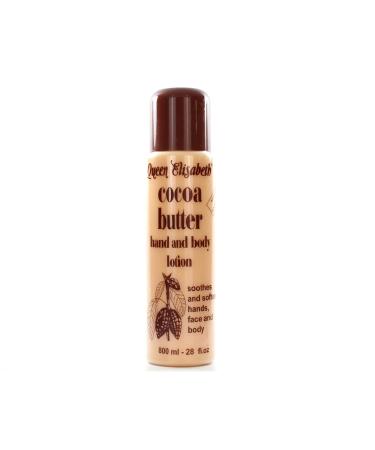 Queen Elisabeth Cocoa Butter Hand and Body Lotion 800ml