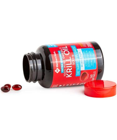 Member's Mark Antarctic Pure Omega-3 Krill Oil 500mg - 160ct, Extra-Strength - Buy Online on GoSupps.com