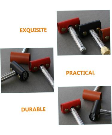 Magiclulu 4-Piece Synthetic Leather Razor Head Cover Set | Durable Razor Shell & Parts for Ultimate Protection - Buy Online on GoSupps.com