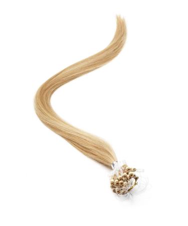 Micro Ring/Micro Loop/Micro Bead Hair Extensions 18" Blondest Bronze/Blonde (22/27) American Pride