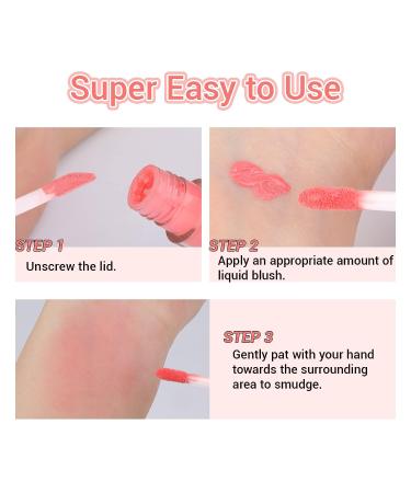 Korean Liquid Blush in Pink & Peach Shades | Lightweight, Long-Lasting Makeup for Natural Cheek Color - Buy Online on GoSupps.com