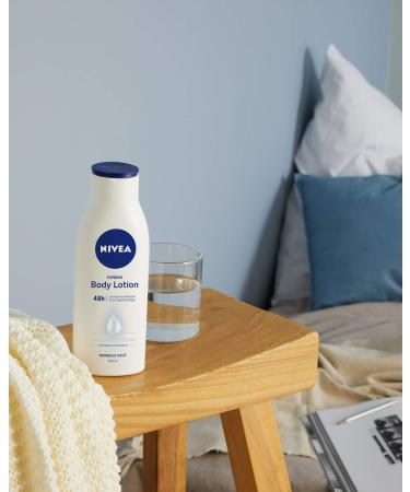 NIVEA Express Body Lotion 400 ml - Fast-Absorbing Moisturizing Cream with Marine Minerals & Deep Care Serum (2 Pack) - Buy Online on GoSupps.com