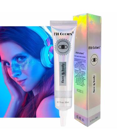 Glitter Eyeshadow Liquid Set - Long-Lasting Waterproof Glitter Eyeshadow Professional Makeup Cream Eyeshadow Primer Kit for Women and Girls Pochy 01