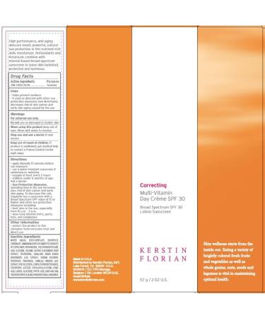 Kerstin Florian Correcting Multi Vitamin Day Creme SPF 30 | Correcting Serum C Plus Infusion Set | Daily Facial Moisturizer with Sunscreen | Collagen Boosting Vitamin C Facial Serum Duo - Buy Online on GoSupps.com