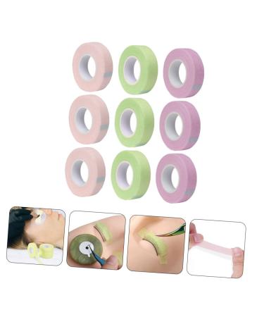 minkissy 18 Rolls Lash Tape False Lash Adhesive Tape Adhesive Lashes Tape Lash Extension Tape Eyelash Adhesive Tape Fabric Eyelash Tape Non-woven Fabric Replace Grafting Tape - Buy Online on GoSupps.com