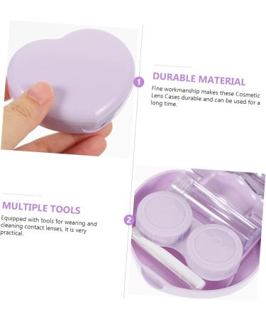 Homsfou Contact Lens Container - Travel-Friendly Eye Lens Cases for Colored Contacts - Secure & Stylish Storage for Your Eyes - Buy Online on GoSupps.com