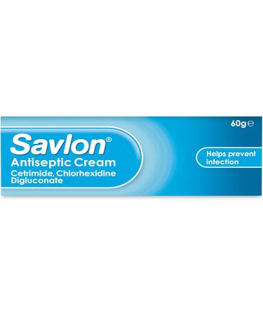 Savlon Antiseptic Cream 60g - Pack of 1 | Fast-Acting Relief | Antiseptic Treatment - Buy Online on GoSupps.com