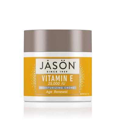 Jason Moisturizing Crme, Vitamin E 25,000 Age Renewal, 4 Oz