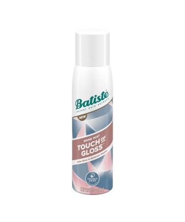 Batiste Touch Of Gloss Shine Mist Coconut Crush High-Gloss Lightweight Formula Designed To Keep Hair Polished With Next Level Salon Shine In-Between Washes 3 oz Can