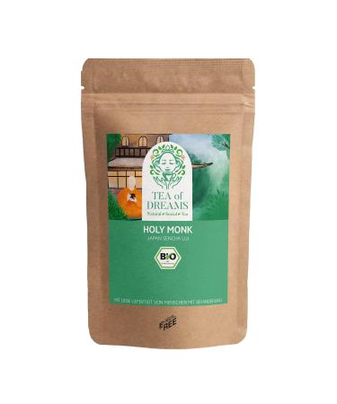 Tea of Dreams Organic Green Tea | "Holy Monk" | Japanese Sencha Uji | Loose Leaf Tea | 180 g