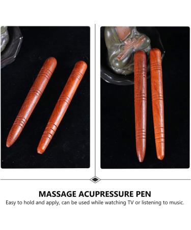 2PC Traditional Thai Massage Sticks - Manual Acupressure & Trigger Point Massage Tool for Hand & Neck Relief | International Shipping - Buy Online on GoSupps.com