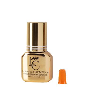 Premium Clear Eyebrow Extension Glue - Hypoallergenic Easy-to-Use Adhesive for Natural-Looking Eyebrows | Ideal for All Types of Eyebrow Extensions - Buy Online on GoSupps.com