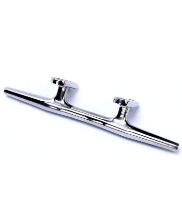 Amarine Made 6 Inch Stainless Steel Boat Cleat - Open Base Rope Dock Cleat for Marine Deck Decor and Utility - Buy Online on GoSupps.com