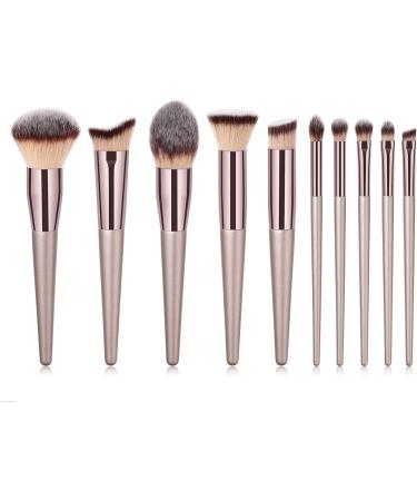 Niniang New Fashionable Brushes For Women Makeup Brushes Champagne For Foundation Powder Blush Eyeshadow Concealer Lip Lip Eye Cosmetics #2 - Buy Online on GoSupps.com