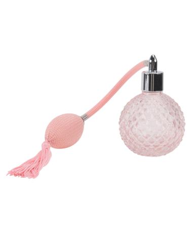 Ipetboom Travel Container 1pc Air Bag Perfume Bottle Spray Refillable Perfume Container Terrarium Fogger Perfume Storage Bottle Delicate Perfume Bottle Portable Abs Lecythus Glass Pink