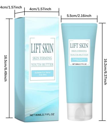 Crsetmyth Skin firming youth butter 80 ml antiwrinkle body cream skin firming cream butter antiaging moisture care antiaging moisturizing cream for loose skin improves wrinkles - Buy Online on GoSupps.com