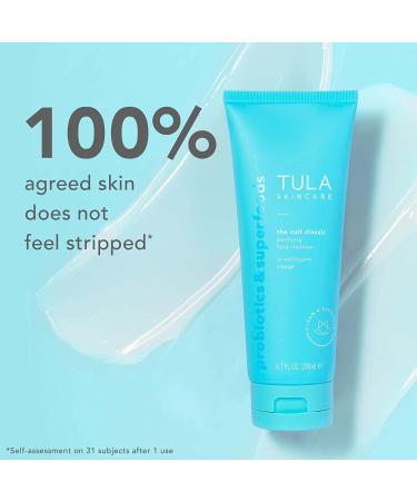 TULA Skin Care Purifying Face Cleanser 6.7 oz - Gentle & Effective Makeup Remover with Turmeric - Buy Online on GoSupps.com
