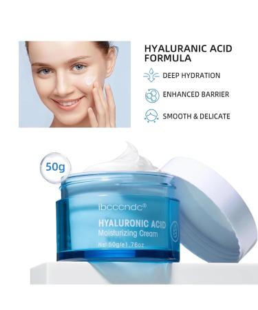 Hydro Boost Hyaluronic Acid Moisturizing Cream | Deep Hydration Face Moisturizer for Dry Skin | Lightweight Water Cream for Women - Buy Online on GoSupps.com