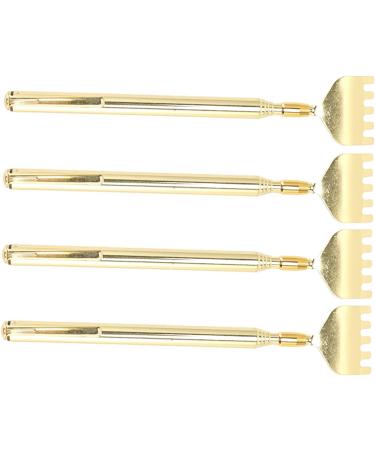 Gientan Extendable Back Scratcher 4 Pack | Portable Stainless Steel Telescopic Massager for Ultimate Comfort | Shop Internationally - Buy Online on GoSupps.com