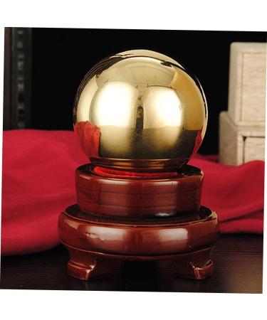 Healvian Brass Gymnastics Balls - 4 Portable Copper Massage Balls for Health & Exercise - Buy Online on GoSupps.com
