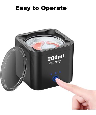 Bestyks Ultrasonic Jewellery Cleaner Portable Retainer Tooth Cleaner Mouth Guard Portable 45khz Dental Retainer Sonic Multi-Function Cleaner Machine UK - Buy Online on GoSupps.com
